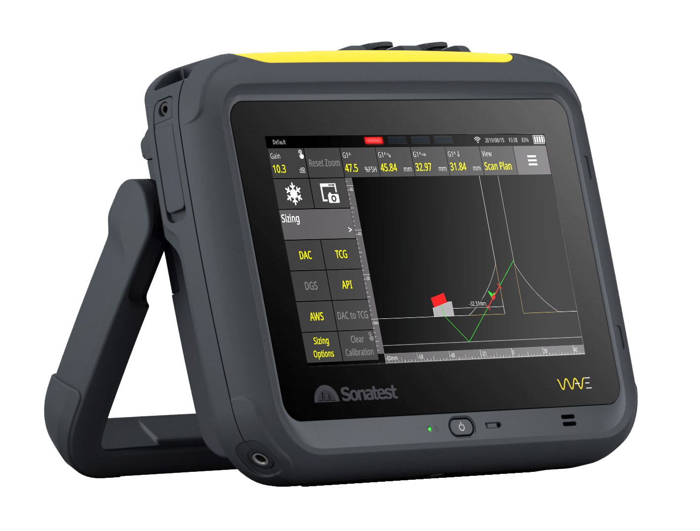 Sonatest WAVE Digital Ultrasonic Flaw Detector – Feltapparater – NDT-utstyr